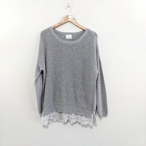 Pins & Needles Gray Sweater Size S